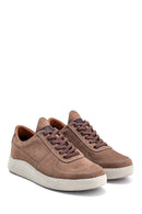 Men's Nubuck Leather Sneaker | Derimod Men's Nubuck Leather Sneaker | Derimod