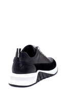 Erkek Süet Detaylı Deri Sneaker | Derimod Erkek Süet Detaylı Deri Sneaker | Derimod