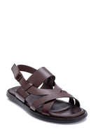 Men's Leather Sandals | Derimod Men's Leather Sandals | Derimod