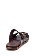 Men's Leather Slippers | Derimod Men's Leather Slippers | Derimod