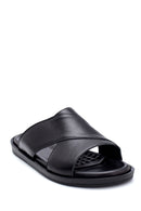 Men's Leather Slippers | Derimod Men's Leather Slippers | Derimod