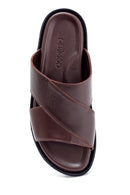Men's Leather Slippers | Derimod Men's Leather Slippers | Derimod
