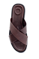 Men's Leather Slippers | Derimod Men's Leather Slippers | Derimod