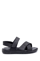 Men's Nubuck Strappy Sandals | Derimod Men's Nubuck Strappy Sandals | Derimod