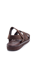 Men's Nubuck Strappy Sandals | Derimod Men's Nubuck Strappy Sandals | Derimod