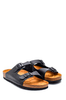 Men's Leather Slippers | Derimod Men's Leather Slippers | Derimod