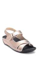 Women's Wedge Heeled Casual Sandals | Derimod Women's Wedge Heeled Casual Sandals | Derimod