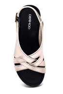 Women's Casual Wedge Heel Sandals | Derimod Women's Casual Wedge Heel Sandals | Derimod