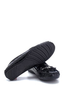 Kadın Kroko Desenli Püsküllü Loafer | Derimod Kadın Kroko Desenli Püsküllü Loafer | Derimod