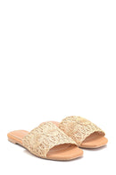 Women's Straw Slippers | Derimod Women's Straw Slippers | Derimod
