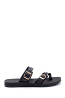 Kadın Leoper Desenli Casual Terlik | Derimod Kadın Leoper Desenli Casual Terlik | Derimod