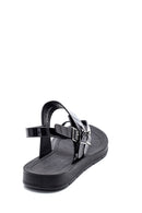 Kadın Parmak Arası Casual Sandalet | Derimod Kadın Parmak Arası Casual Sandalet | Derimod