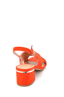 Women's Casual Heeled Sandals | Derimod Women's Casual Heeled Sandals | Derimod