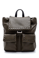 Women's Metal Detailed Backpack | Derimod Women's Metal Detailed Backpack | Derimod