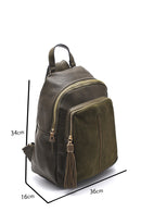 Women's Tassel Detailed Backpack | Derimod Women's Tassel Detailed Backpack | Derimod