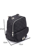 Women's Square Pattern Backpack | Derimod Women's Square Pattern Backpack | Derimod