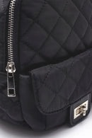 Women's Square Pattern Backpack | Derimod Women's Square Pattern Backpack | Derimod