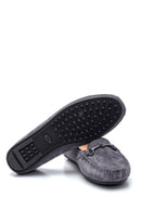 Kadın Deri Süet Loafer | Derimod Kadın Deri Süet Loafer | Derimod