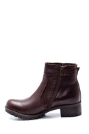 Women's Leather Zipper Boots | Derimod Women's Leather Zipper Boots | Derimod