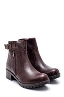 Women's Leather Zipper Boots | Derimod Women's Leather Zipper Boots | Derimod