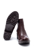 Women's Leather Zipper Boots | Derimod Women's Leather Zipper Boots | Derimod