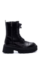 Women's Zippered Thick Soled Boots | Derimod Women's Zippered Thick Soled Boots | Derimod