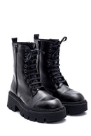Women's Zippered Thick Soled Boots | Derimod Women's Zippered Thick Soled Boots | Derimod