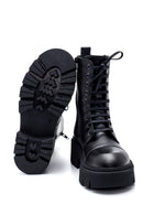 Women's Zippered Thick Soled Boots | Derimod Women's Zippered Thick Soled Boots | Derimod