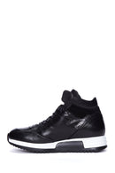 Men's Leather High Top Sneaker | Derimod Men's Leather High Top Sneaker | Derimod