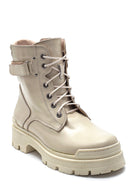 Women's Leather Zippered Boots | Derimod Women's Leather Zippered Boots | Derimod