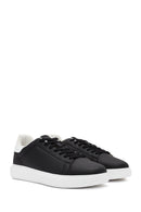 ACBC x Derimod Men's Black Lace-Up Sneakers | Derimod ACBC x Derimod Men's Black Lace-Up Sneakers | Derimod