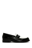 Women's Black Leather Masculine Loafer | Derimod Women's Black Leather Masculine Loafer | Derimod