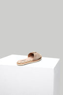 Mink Women's Suede Slippers | Derimod Mink Women's Suede Slippers | Derimod