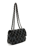 Women's Patterned Crossbody Bag | Derimod Women's Patterned Crossbody Bag | Derimod