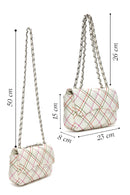 Women's Patterned Crossbody Bag | Derimod Women's Patterned Crossbody Bag | Derimod