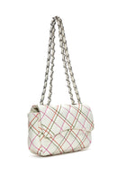 Women's Patterned Crossbody Bag | Derimod Women's Patterned Crossbody Bag | Derimod