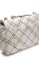Women's Patterned Crossbody Bag | Derimod Women's Patterned Crossbody Bag | Derimod