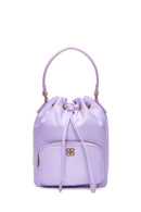Women's Lilac Drawstring Handbag | Derimod Women's Lilac Drawstring Handbag | Derimod