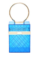 Women's Transparent Cube Clutch Bag | Derimod Women's Transparent Cube Clutch Bag | Derimod