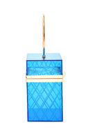Women's Transparent Cube Clutch Bag | Derimod Women's Transparent Cube Clutch Bag | Derimod