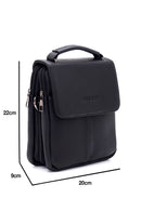 Men's Black Messenger Bag | Derimod Men's Black Messenger Bag | Derimod