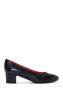 Derimod Gritti Women's Black Heeled Leather Shoes | Derimod Derimod Gritti Women's Black Heeled Leather Shoes | Derimod
