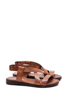 Women's Leather Bodrum Sandals | Derimod Women's Leather Bodrum Sandals | Derimod