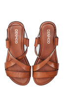 Women's Leather Bodrum Sandals | Derimod Women's Leather Bodrum Sandals | Derimod