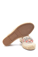 Kadın Bej Taşlı Espadril | Derimod Kadın Bej Taşlı Espadril | Derimod