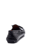Men's Leather Crocodile Loafer | Derimod Men's Leather Crocodile Loafer | Derimod