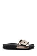 Women's Metallic Slippers | Derimod Women's Metallic Slippers | Derimod