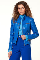 Alexa Women's Leather Coat | Derimod Alexa Women's Leather Coat | Derimod