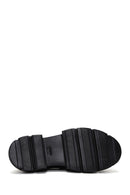 Kadın Siyah Deri Maskülen Loafer | Derimod Kadın Siyah Deri Maskülen Loafer | Derimod