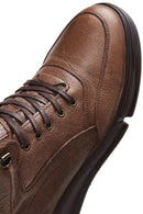 Men's Leather Short Casual Boots | Derimod Men's Leather Short Casual Boots | Derimod